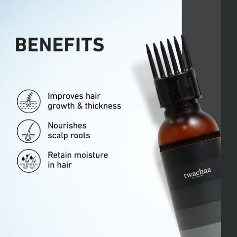 Hair Growth Oil for Instant Relief From Dandruff & Other Underlying Hairloss Causes